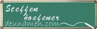 Steffen Hoefener Visitenkarte